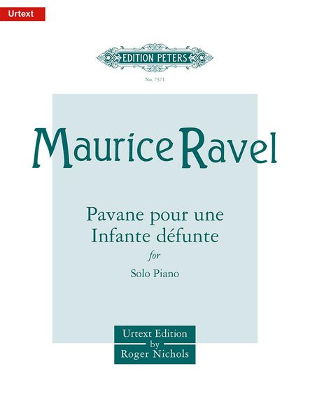 Produktbild: Ravel, M: Pavane Pour Une Infante D&eacute;funte for Piano