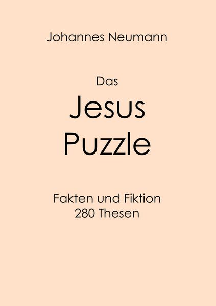 Produktbild: Das Jesus Puzzle