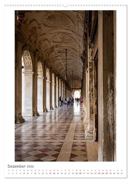 Produktbild: Venedig anders sehen (Wandkalender 2026 DIN A2 hoch), CALVENDO Monatskalender