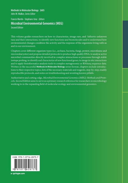 Produktbild: Microbial Environmental Genomics (MEG)