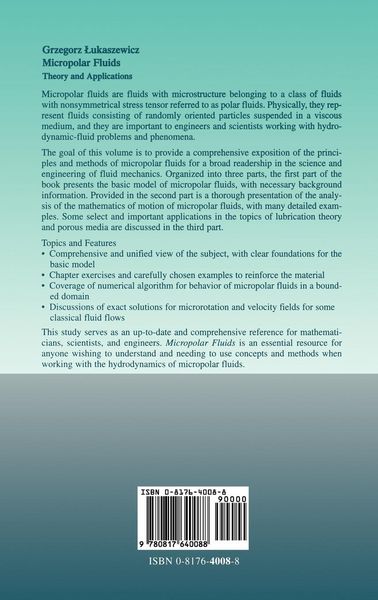 Produktbild: Micropolar Fluids