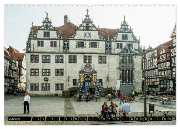 Produktbild: Hann. M&uuml;ndener Ansichten (hochwertiger Premium Wandkalender 2026 DIN A2 quer), Kunstdruck in Hochglanz