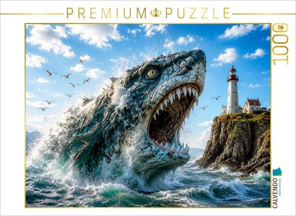 CALVENDO Puzzle Der Ozean erwacht | 1000 Teile Lege-Größe 64 × 48 cm Foto-Puzzle für glückliche Stunden