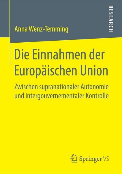 Produktbild: Die Einnahmen der Europ&auml;ischen Union