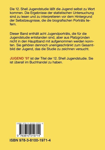Produktbild: Acht Jugendportr&auml;ts