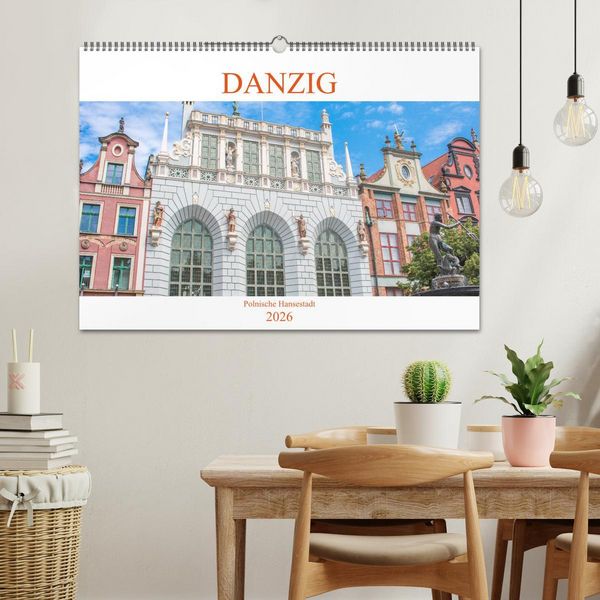 Produktbild: Danzig - Polnische Hansestadt (Wandkalender 2026 DIN A2 quer), CALVENDO Monatskalender