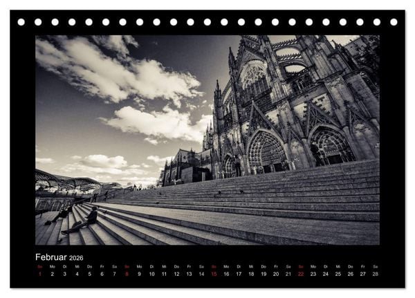 Produktbild: K&ouml;ln-Bilder (Tischkalender 2026 DIN A5 quer), CALVENDO Monatskalender
