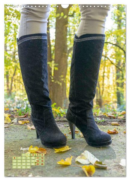 Produktbild: Stiefel und High Heels im Herbst (Wandkalender 2026 DIN A3 hoch), CALVENDO Monatskalender