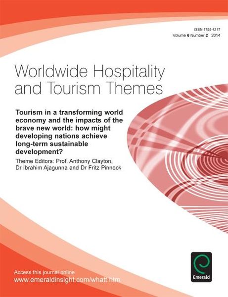 Produktbild: Tourism in a transforming wold economy and the impacts of the brave new world