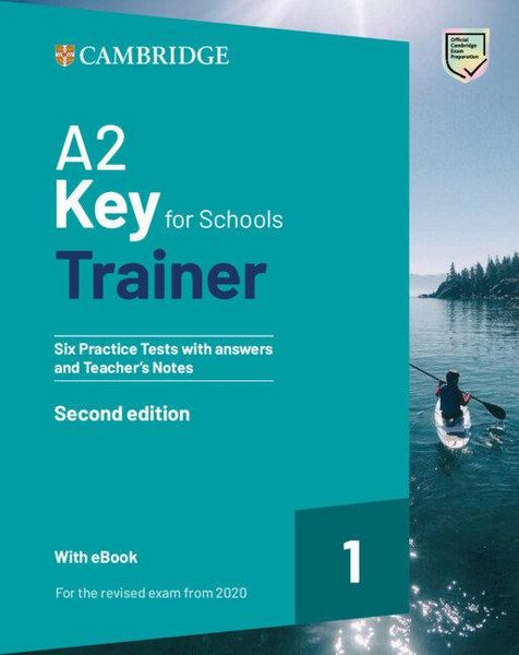 Produktbild: A2 Key for Schools Trainer 1 for the Revised Exam from 2020 Six Practice Tests with Answers and Teacher's Notes with Resources Download with eBook