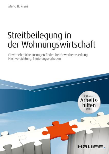 Produktbild: Streitbeilegung in der Wohnungswirtschaft - inklusive Arbeitshilfen online