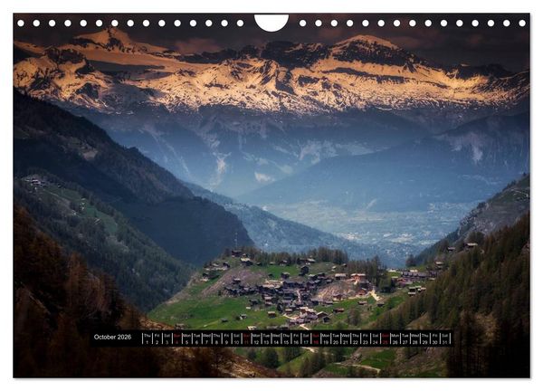 Produktbild: Landscapes of Swiss Alps (Wall Calendar 2026 DIN A4 landscape), CALVENDO 12 Month Wall Calendar