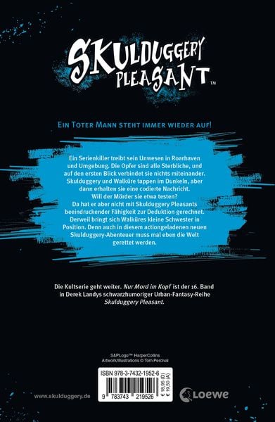 Produktbild: Skulduggery Pleasant (Band 16) - Nur Mord im Kopf