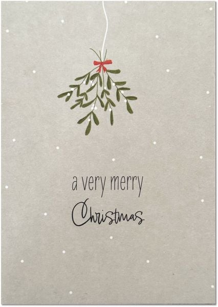 Produktbild: KEITCARDS Weihnachtskarten - handgezeichnete Postkarten, 6er Set