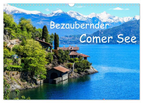 Produktbild: Bezaubernder Comer See (Wandkalender 2026 DIN A3 quer), CALVENDO Monatskalender