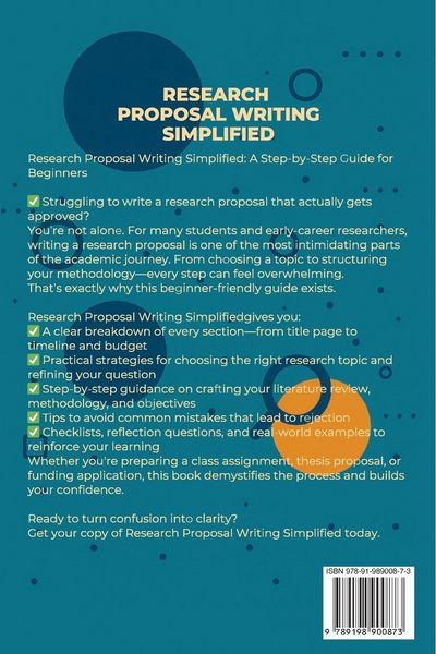 Produktbild: Research Proposal Writing Simplified