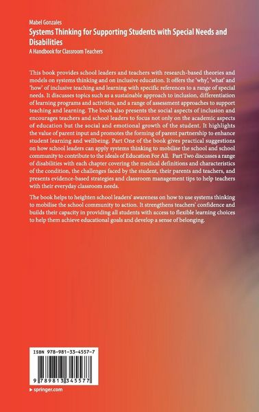 Produktbild: Systems Thinking for Supporting Students with Special Needs and Disabilities