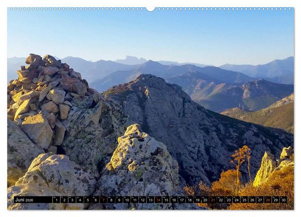 Produktbild: Korsikas wilder Norden. GR20 Impressionen (hochwertiger Premium Wandkalender 2026 DIN A2 quer), Kunstdruck in Hochglanz