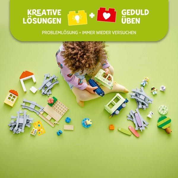 Produktbild: LEGO DUPLO Town 10427 Interaktive Abenteuer-Eisenbahn, Lernspielzeug