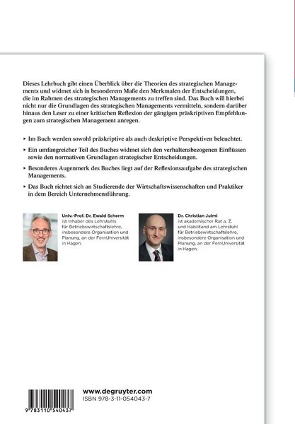 Produktbild: Strategisches Management
