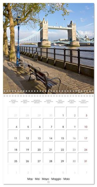 Produktbild: LONDON Sightseeing (Wall Calendar 2026 12 &times; 12 Inch) CALVENDO 12 Month Wall Calendar