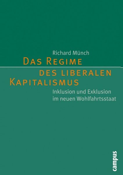 Produktbild: Das Regime des liberalen Kapitalismus