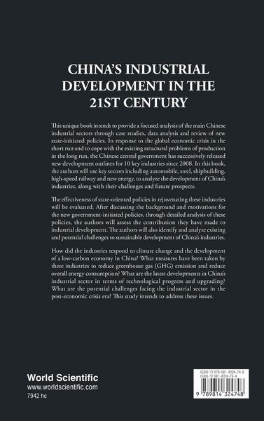 Produktbild: China's Industrial Development in 21st..