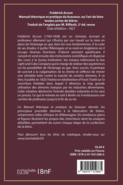 Produktbild: Manuel th&eacute;orique et pratique du brasseur, ou L'art de faire toutes sortes de bi&egrave;re