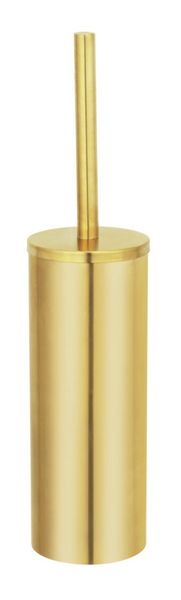 Produktbild: WC-Garnitur geschlossene Form Mod. Orea Gold matt, aus rostfreiem Edelstahl