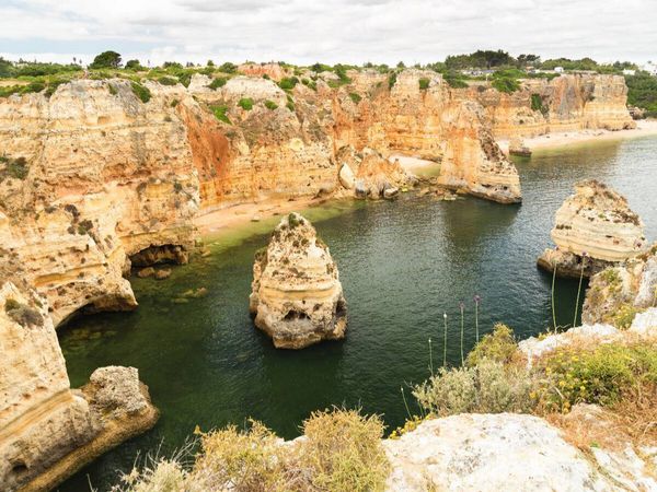 Produktbild: CALVENDO Puzzle Praia do Marinha - Portugal Algarve | 1000 Teile Lege-Gr&ouml;&szlig;e 64x48cm Foto-Puzzle f&uuml;r gl&uuml;ckliche Stunden