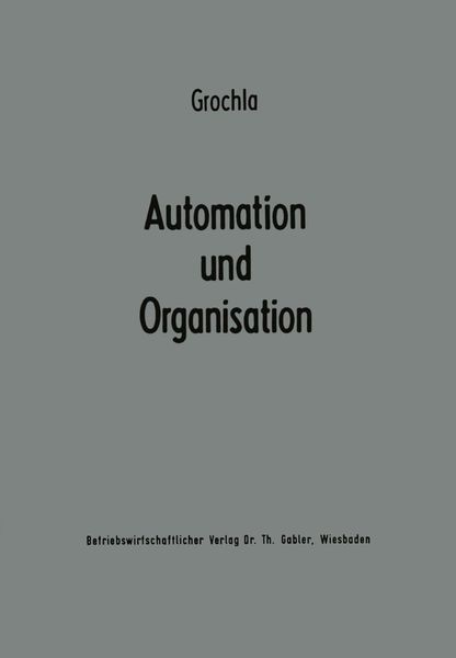 Produktbild: Automation und Organisation