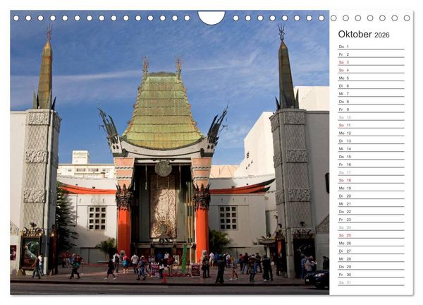 Produktbild: Los Angeles - Kalifornien (Wandkalender 2026 DIN A4 quer), CALVENDO Monatskalender