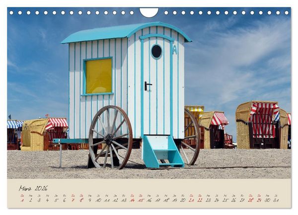 Produktbild: Liebenswertes Travem&uuml;de (Wandkalender 2026 DIN A4 quer), CALVENDO Monatskalender
