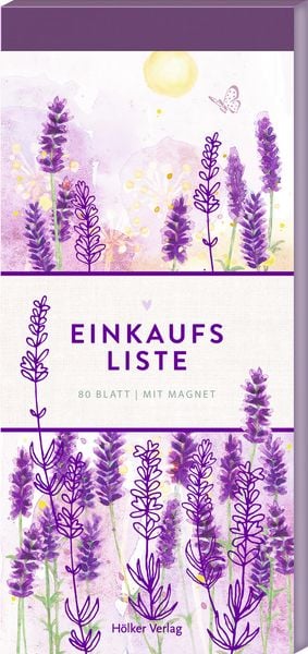 Produktbild: Einkaufsliste - Lavendel