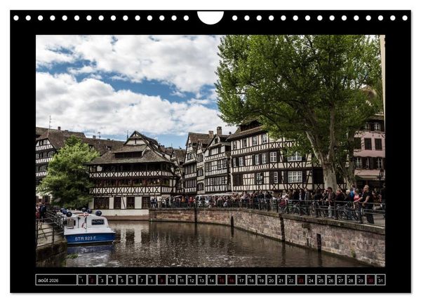 Produktbild: Strasbourg La Petite France (Calendrier mural 2026 DIN A4 vertical), CALVENDO calendrier mensuel