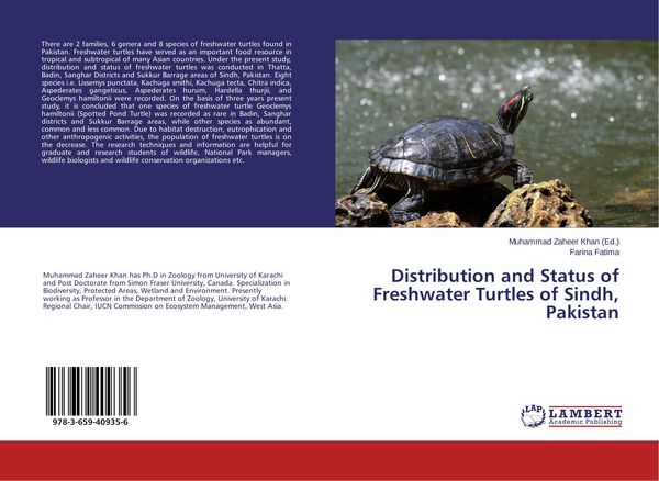 Produktbild: Distribution and Status of Freshwater Turtles of Sindh, Pakistan