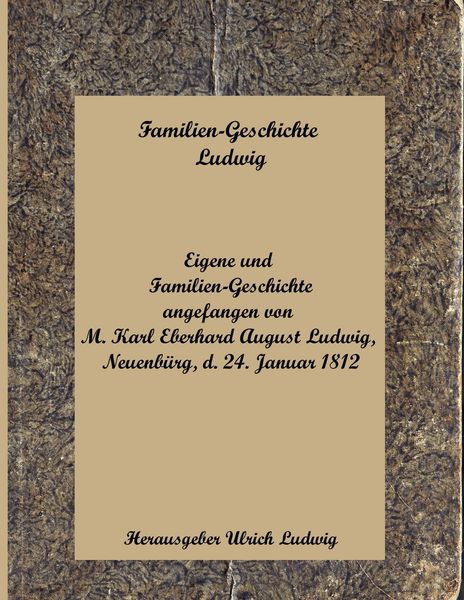 Produktbild: Familien-Geschichte Ludwig