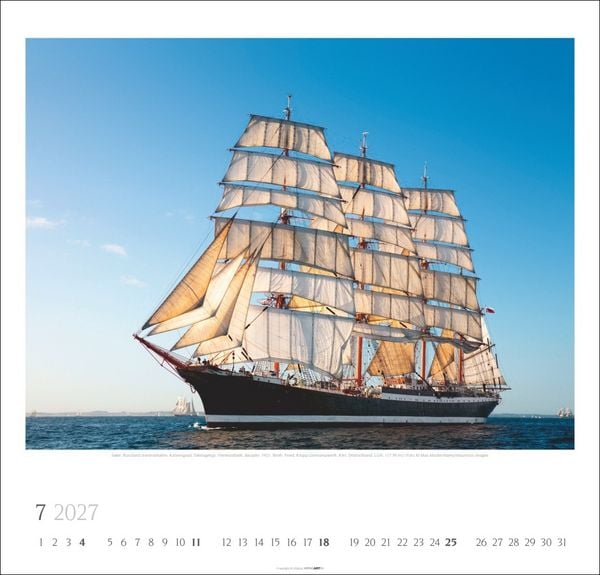 Produktbild: Tall Ships Kalender 2027