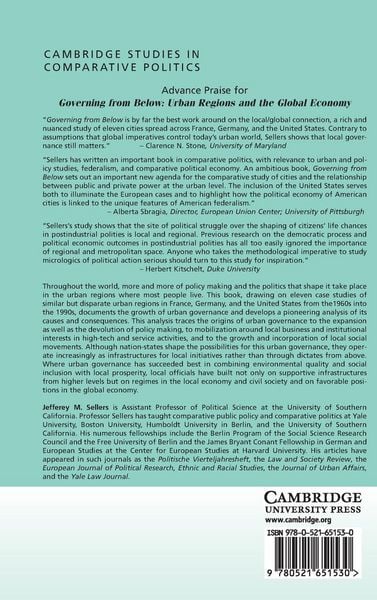 Produktbild: Governing from Below
