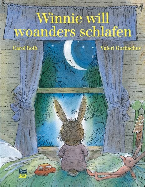 Winnie will woanders schlafen, Gebundene Ausgabe von Carol Roth, NordSüd Verlag, 978-3-314-10608-8
