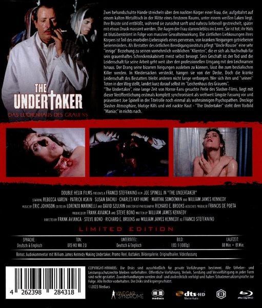 Produktbild: The Undertaker - Das Leichenhaus des Grauens - Cover A