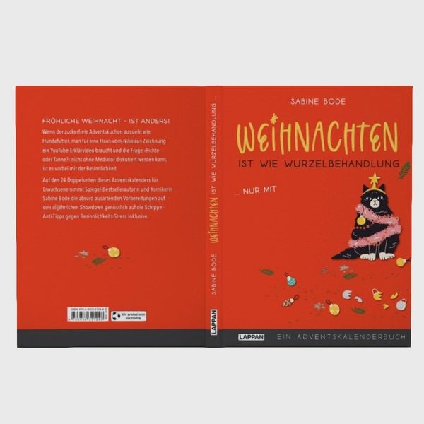 Produktbild: Weihnachten ist wie Wurzelbehandlung, nur mit Lametta
