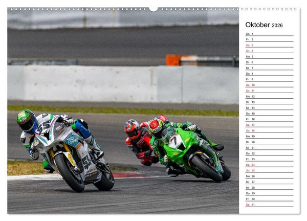 Produktbild: Faszination Superbikes (hochwertiger Premium Wandkalender 2026 DIN A2 quer), Kunstdruck in Hochglanz