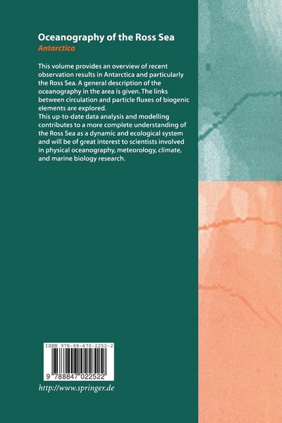 Produktbild: Oceanography of the Ross Sea Antarctica