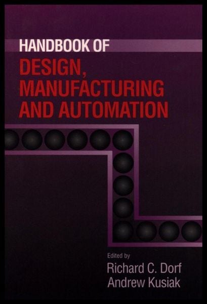 Produktbild: Handbook of Design, Manufacturing and Automation