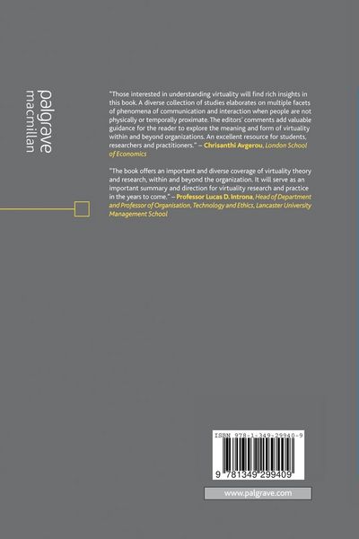 Produktbild: Exploring Virtuality Within and Beyond Organizations
