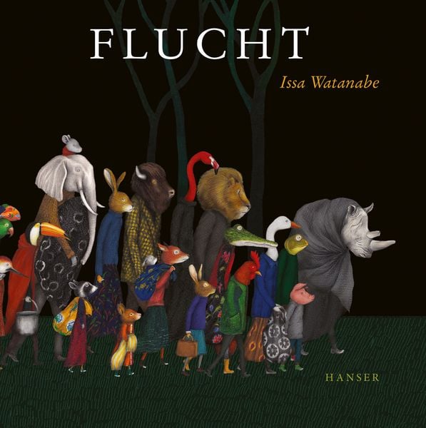 Flucht, Gebundene Ausgabe von Issa Watanabe, Carl Hanser, 9783446268227