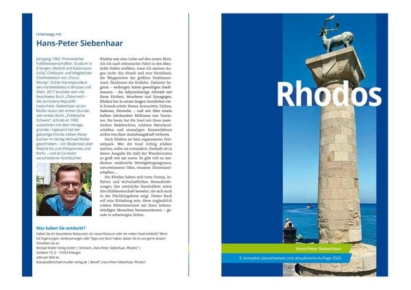 Produktbild: Reisef&uuml;hrer Rhodos