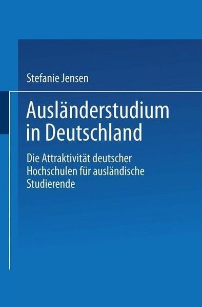 Produktbild: Ausl&auml;nderstudium in Deutschland