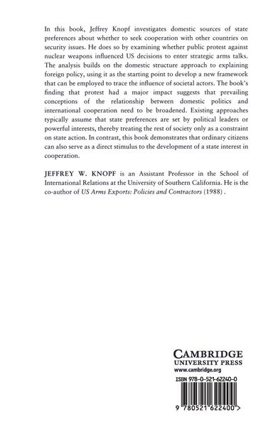 Produktbild: Domestic Society and International Cooperation